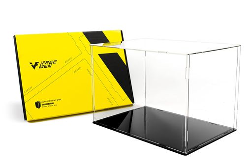 iFREEMENフィギュアケースコレクションケースアクリルケースネジなし簡単組み立てショーケースディスプ..