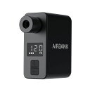 AIRBANK小型自転車空気入れPocketPRO120PSIType-C充電式自転車用空気入れカバー付き124g軽量ミニフロアポンプ携帯ポンプロードバイク/ク...