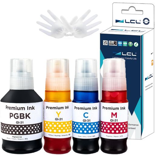 LCLキャノン用GI-314色セットGI-31PGBKGI-31CGI-31MGI-31Y互換インクボトル対応機種:G3360G3370G3390G1330 LCLキャノン用GI-314色セットGI-31PGBKGI-31CGI-31MGI-31Y互換インクボトル対応機種:G3360G3370G3390G1330