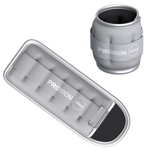 PROIRONアンクルウエイトリストウェイトパワーアンクル1.5kgx2超快適装着感反射デザイン2個セット足首..