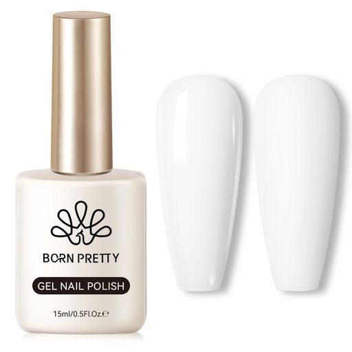 楽天ベストプライスオンラインストアBORNPRETTYジェルネイル白ホワイト単品15mlUV/LED対応ソークオフジェルネイルアートサロン用品カラージェル