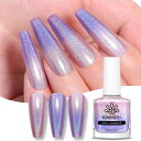 BORNPRETTYマニキュアピンクパープル温度変化カメレオンカラー温変カラーネイルポリッシュ高発色速乾性セルフネイル