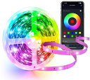 IYGLKDLEDテープライト20MRGB音楽LEDテープ5VUSB式アプリ制御ledstriplightフルカラーledlight室内用テープライト間接照明ハロウィーン・クリスマス・パーティー雰囲気装飾イルミネーション