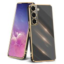 GalaxyS225G用ケースクリア耐衝撃TPUケースレンズ保護ソフトケース透明メッキ加工ワイヤレス充電ギャラクシーS22用カバーラップホール付き薄型軽量メッキ...