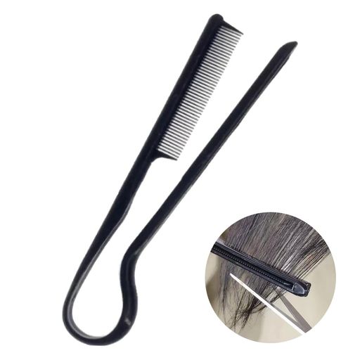 PAVIKE直髪櫛ストレートコームV字コームヘアスタイリング用整髪ブラシ縮毛コームヘアブラシストレート髪ブラシ耐熱髪矯正コーム2本入りサロン用品朝の準備