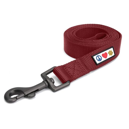 Pawtitas Solid Leash M/L Marsala 犬のための頑丈な犬犬のための鉛快適な手犬のト...