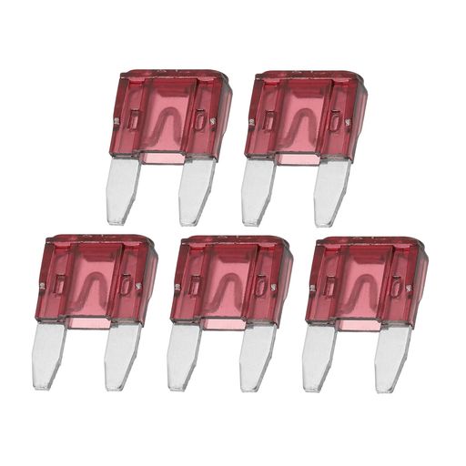 PARTUTO5個セットミニ40AMPAPM/ATMユニバーサルカーヒューズブレードスタイルヒューズショートサーキット保護-自動車カーボートトラックSUVRV-プラスチックメタルディープパープル