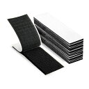 Youmechiマジックテープ両面テープ付き強力15枚入り面ファスナーパワフルパワピタ3*10cm剥がせる防水耐熱オスメス
