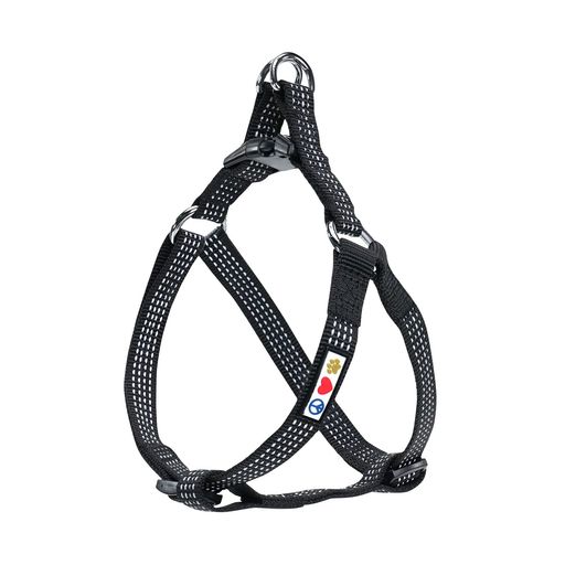 Pawtitas Reflective Dog Harness (特大, ブラック)