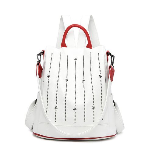 [BUKESIYI]レディースリュックミニバックパックポシェット大容量防水RucksackBackpackforWomenPUレザー..