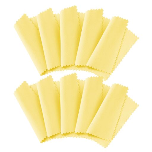 Annhuaシルバー磨きシルバークロス10枚セット銀磨きジュエリー汚れ落としアクセサリー磨きクロス磨き布時計磨きシルバーお手入れ指輪みがきクロスシルバークリーナ...