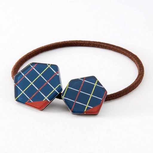 いろは出版osoroiヘアゴム~1stseries~【チェック柄】OAH-03