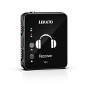 LEKATOインイヤーモニターワイヤレスシステム送信機とベルトパック受信機スタジオ/バンドリハーサル/ライブパフォーマンス用の自動ペアリングワイヤレスIEMシステム(受信機のみ)