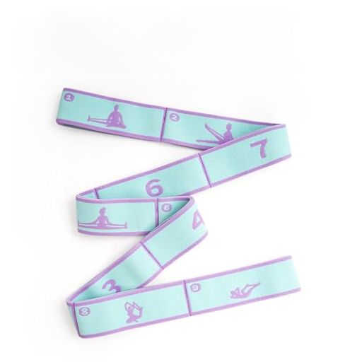 ヨガバランス開脚チェアストレッチグッズフィットネスバンド高弾性9段階の強度(身長140-150cmに適し)フ..