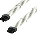 LINKUP-AVA600WPCIE5.016PIN(12+4)HIGHCURRENTPOWERCABLE|16AWG、成形、はんだ付き、スリーブタイプ|RTX...