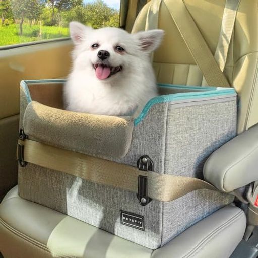 Petsfit犬ドライブドライブボックス2重の安定設計席にしっかり固定できる【座り台の高さが調節できるタ..