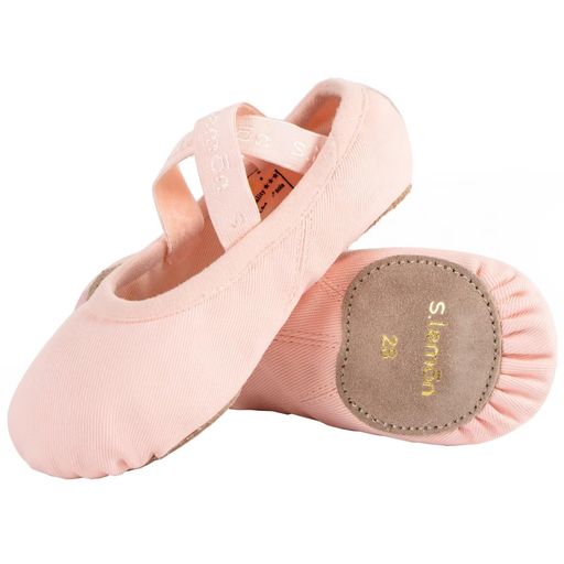 [s.lemon]ピンク弾性キャンバスダンスシューズバレエシューズヨガシューズジムシューズTLBPink33