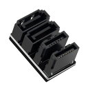 NFHKデュアルSATA7ピンメスから7ピンオス360度角度付きアダプターロープロファイルデスクトップSSDHDDメインボードマザーボード