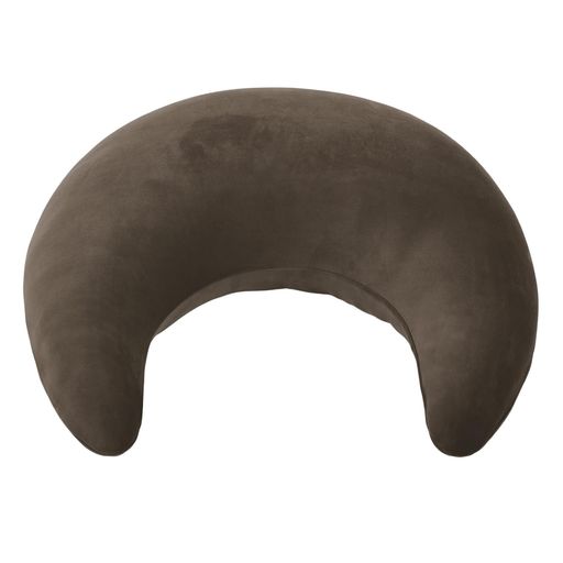 BaibuHomeクッションもちもちふわふわ三日月大きめ厚め膝上背もたれヘアサロンゲーム読書授乳アームレ..