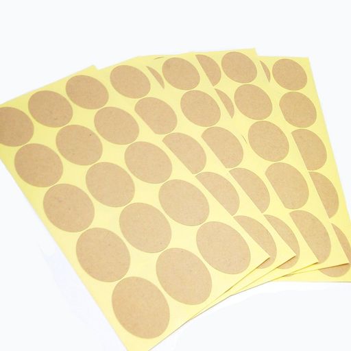 aoeDEPOTラベルステッカー保存瓶保存容器やハンドメイドジャム等のラベルに最適(楕円)