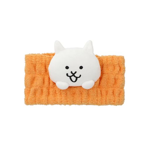 洗顔時の髪をまとめる時に便利です ヘアケア用商品 洗顔時に便利 この商品は『にゃんこ大商店』の公式グッズです。(C)PONOS Corp. サイズ:約W20xH10xD8cm(ぬいぐるみの厚み込み) 素材:ポリエステル 作品タイトル:にゃんこ大戦争 ※画像はイメージです。実際の商品と、色やデザインが異なる場合がございます。