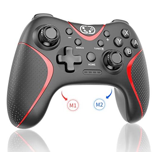 Switchコントローラー2025アップグレードSwitch2コントローラーSungaleスイッチプロコン自動連射/連射ホールド背面ボタン付きマクロ機能Bluetooth5.0接続6軸ジャイロセンサー10時間連続使用連射…