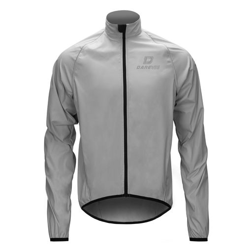 [Darevie]ダレビーサイクルジャケットウインドブレーカー長袖春夏秋冬用メンズ[防風&撥水&UVカット]自転車ロードバイク服アウトドアウェアスポーツ収納便利バックポケット付き通気反射材…(4)
