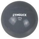 SYNGUCK2000gサンドボールプライオメディシンボール-野球・ソフトボール投手練習用球速アップ・体幹トレーニング・筋トレに最適-コンパクトタイプウエイトボール