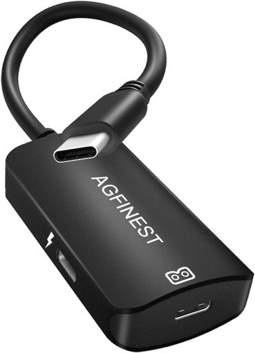 充電アダプター付きARメガネへのUSBCマルチスクリーン強化3DVRビデオ機能、iPhone15/16Viture/Rokid/XrealのARメガネに対応 充電アダプター付きARメガネへのUSBCマルチスクリーン強化3DVRビデオ機能、iPhone15/16Viture/Rokid/XrealのARメガネに対応
