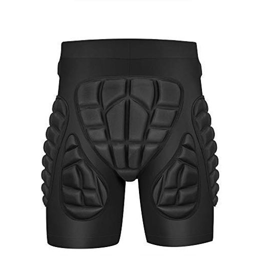 ヒッププロテクターUmelyスキースノボケツパッド尻保護ヒップガード通気性ケツパッドEVAフォーム&低反..