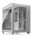 RAIJINTEKライジンテックPCケースPAEANC7WHITEATX対応ミドルタワー型強化ガラスデュアルチャンバー設計(0R20B00223)