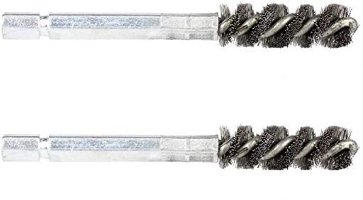 UnderFit2本入ゴルフクラブヘッドホーセルブラシクリーニングツール電気ドリルワイヤーブラシ(アイロン)