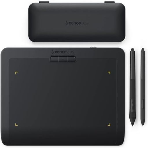 3D モデリング 【プロのドローイングタブレット】Xencelabsタブレットは、業界をリードする多数の現役クリエイターの意見を取り入れて共同でデザインされました。 アクティブエリア(6.93X 3.89インチ)は、業界標準のディスプレイと一致する真の16:9アスペクト比を備えています。うちの描画タブレットは、教育、グラフィックデザイン、ゲームデザインとシミュレーション、2D/3Dアニメーション、および工業デザインなど、さまざまな業界でも広く使用されています。 【ペンタブレットのシステム要件】タブレットはWindows7以降、Mac OS X 10.12以降、Linuxに対応できます。ワイヤレスまたはケーブル接続には USB Type-A ポート( Type-C アダプタを含む)が必要です。ドライバーをダウンロードするためのインターネットアクセスできます。 【ペンケースと付属品を備えた2種類のデジタルペン】ペンをタブレット表面に押し込む強さに応じて、太いまたは細いの線でもを描きます。