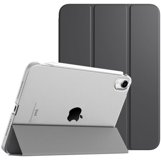 Other - iPadMiniA17ProケースiPadmini7ケースiPadMini6ケースTiMOVOiPadmini第7/6世代カバー8.3インチ2024/2021背面半透明PC製PUレザー三つ折りスタンド