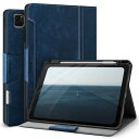 AntboxiPadPro11インチケース第4/3/2/1世代兼用Pencil2収納/ペアリングとワイヤレス充電対応ひび割れ防止PUレザー製iPadPro11カバーオートスリープ&スタンド機能付き(青)|詳細画像