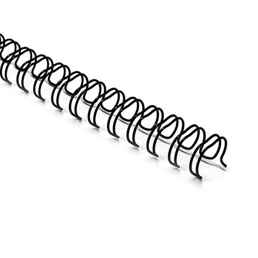 RAYSOONERWR-15.9ダブル鉄リング34穴1/3ピッチリング直径:15.9mm製本用黒リング50本/箱