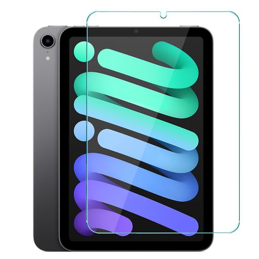 樂天商城 - iPadmini7(A17Pro)第7世代2024/iPadmini6(第6世代)2021衝撃吸収強化ガラス保護フィルム高透过率全面保護旭硝子素材9H指紋防止飛散防止貼り付け簡単アイパッドミニ6/7対応