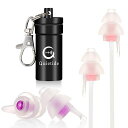 子供用耳栓 飛行機 QUIETIDE 飛行機用耳栓 子供 (6 ~12歳用)気圧調整機能付 耳せん 聴覚障害予防 イヤープラグ 飛行機 電車 勉強 集中力アップ...
