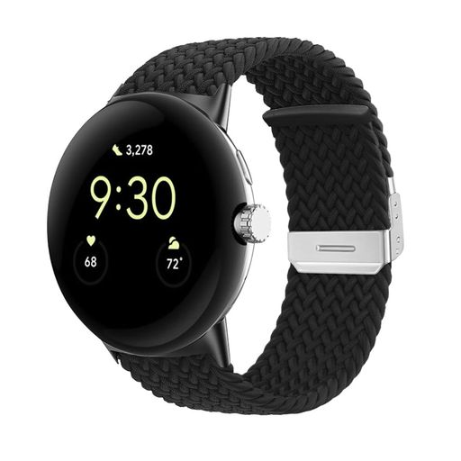 [LUFIYA] バンド FOR GOOGLE PIXEL WATCH 2/GOOGLE PIXEL WATCH 対応 時計バンド バンド ナイロン スポーツバンド 編組バンド 伸縮性 速乾性 交換ベルト 男女通用 サイズ調節 バンGOOGLE