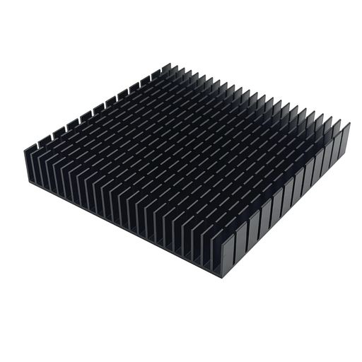 Awxlumv 120mm ヒートシンク 大型 120 x 120 x 20mm 正方形 アルミニウム ヒートシンクルータ、HDDメモリ、オーディオアンプ、PCBドライバ、電圧レギュレータ用