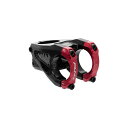 FUNN イコライザー 自転車ステム 10MMドロップまたはライズ 31.8MMバークランプ (長さ42MM、レッド)
