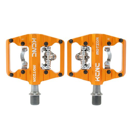 KCNCKPED13LightweightMTBCliplessPlatformPedalsGoldSK2552KPED13-001-G