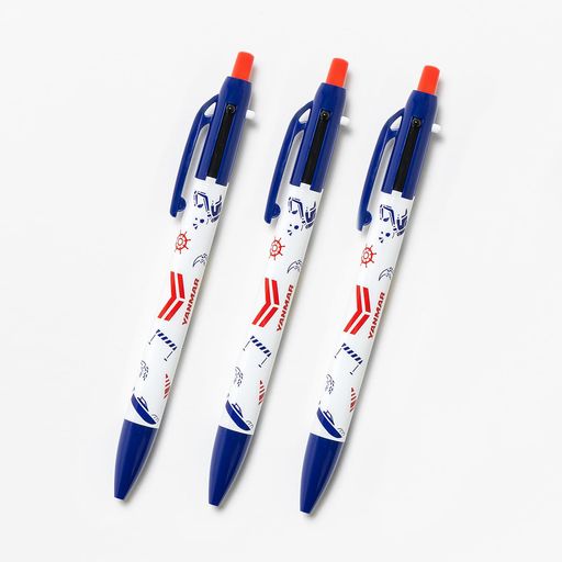 ヤンマーFLYING-Yシャープ&2色ボールペン3本セット(青)多機能ペン文房具オフィス用品ボールペンシャーペン