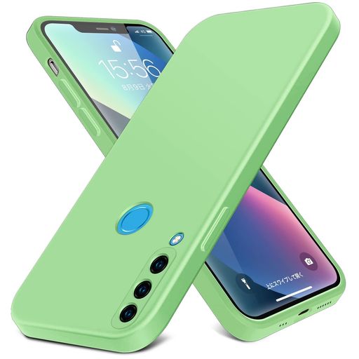 HuaweiP30Lite用ケースシリコン薄型可愛いスリムソフトカバー耐衝撃TPU液体シリコンシンプルスマホケー..