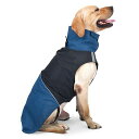 LIKOKLINペットジャケット犬用レインコート防水防風柔軟暖かいコートハイライト反射ベスト服高密度寒い天候簡単着脱お散歩お出かけトレーニングアウトドア活動中型、大型犬犬の安全に…