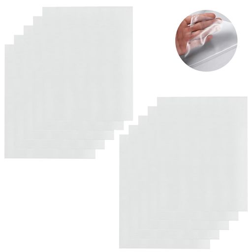TOAURDAアイロン接着シート刺繍シート刺繍用両面接着芯接着芯10枚セット【20CM*30CM】強粘着シート刺繍シート手縫いアップリケ作り服つくりDIY刺繍下地用シート手芸用品多用途
