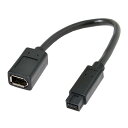 NFHKIEEE13946ピンメス-1394b9ピンオスFirewire400to800ケーブル20cmNF-CA-012(2)