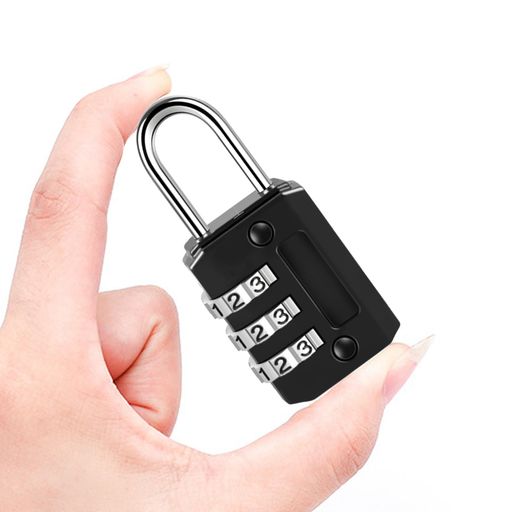 南京錠小型ダイヤル3桁ダイヤル式南京錠盗難防止ロッカー企業倉庫学校屋外バックパック用ナンバーキー..