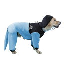 Muadress(ムアドレス)犬用レインコート中大型犬用全包防湿しっぽカバー取り外し可能帽子付優れ素材丈夫長持ちカッパ着脱簡単散歩梅雨対策雨用雨具ペット完全防水...