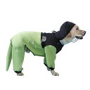 Muadress(ムアドレス)犬用レインコート中大型犬用全包防湿しっぽカバー取り外し可能帽子付優れ素材丈夫長持ちカッパ着脱簡単散歩梅雨対策雨用雨具ペット完全防水...